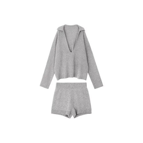 GRAYISMOON Женские Повседневные Костюмы