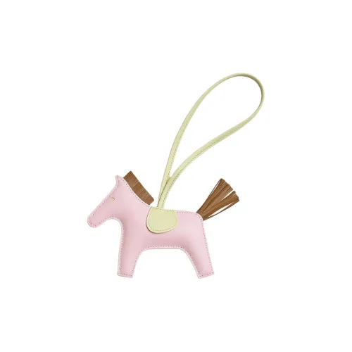 HERMES Rodeo Milo (фиолетовый) Lambskin Bag Charm Сумка Merch Женские Розовый Желтый