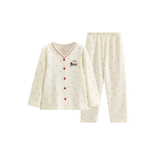 FENTENG FJ26931389 Светло-желтый женский пижамный комплект