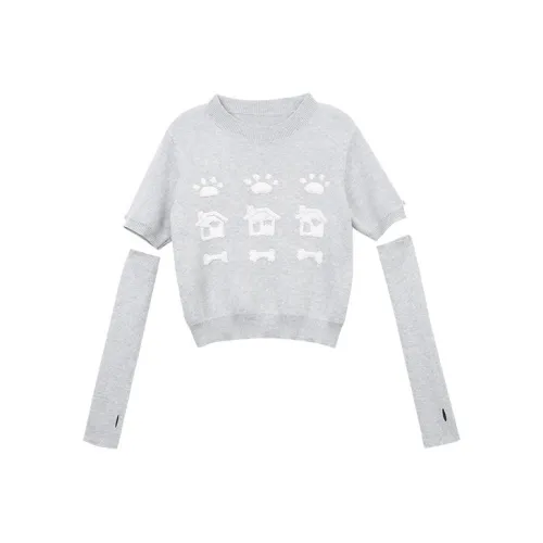 MASOOMAKE Осенний и Зимний Трикотаж для Женщин