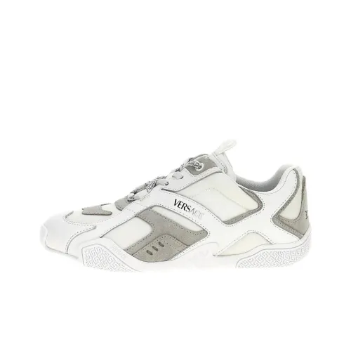 VERSACE Phannapast Galaxia Low Топ Повседневная обувь Женская Белая