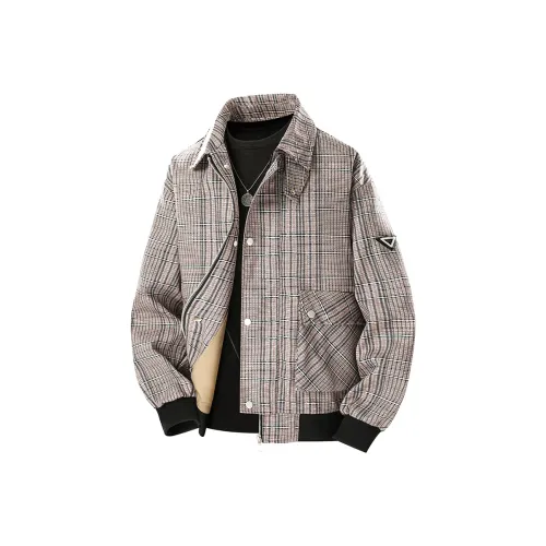 PGNC Куртка Весенний Осенний Большой Размер Мода Уличная Одежда Нишевый Пальто Унисекс