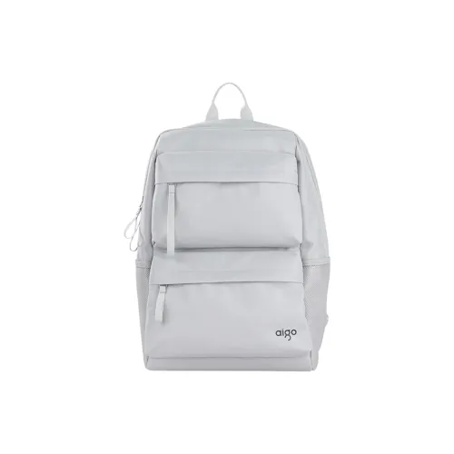 AIGO Oxford Рюкзак Унисекс Серый Черный