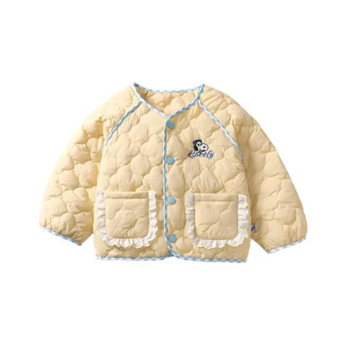 SNOOPY Желтый Kids Утеплённые куртки