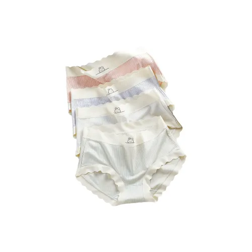 Удобные и освежающие трусики-бикини женские упаковка из 4 штук