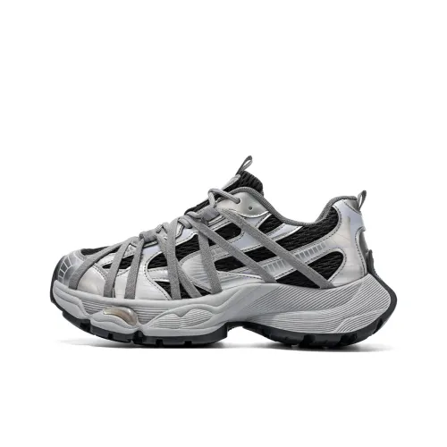 SUPEREDGE Противоскользящее покрытие Низкий топ Толстая подошва Кроссовки Унисекс