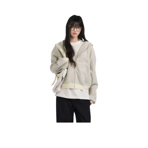 ZUKIZUKI Длинный рукав флисовая подкладка худи и свитшоты для женщин