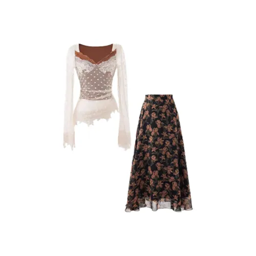 SYEEE WITH U Женские Комплекты с Юбкой