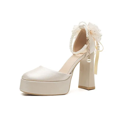 Zubumei Грубый каблук Высокие каблуки 11 см Женские