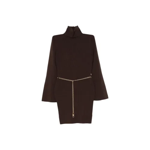 MICHAEL KORS FW25 Длинное Платье с Длинными Рукавами Женское