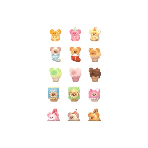 DODO SUGAR Чичи Супер Transformation Collection Cute Бобовый Слепые коробки Single Mystery Коробка Целая коробка 16 шт