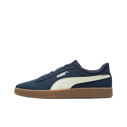 PUMA Smash 3,0 Low Топ Скейтборд Кроссовки Унисекс Синий Белый