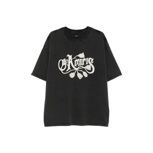AMIRI Черный Унисекс T-рубашки