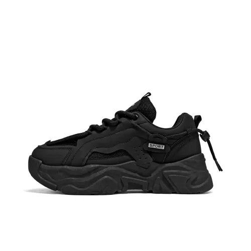 ZULISHI Низкий топ толстая подошва кроссовки мужские