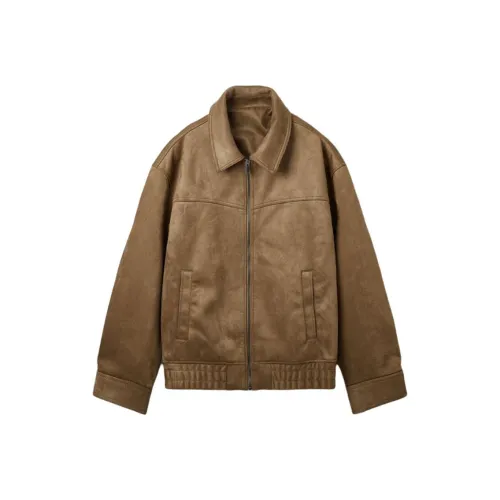 SPAO Верблюжий Коричневый Унисекс Куртки