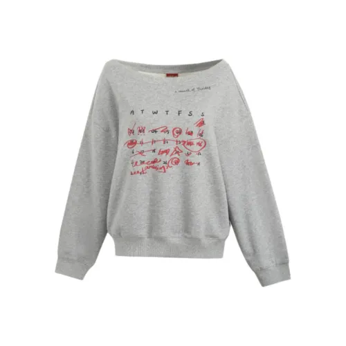 IUNOP Календарь Штора Свободный крой Удобный Топ Женский