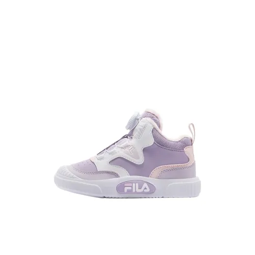 FILA KIDS Заварной Тарталетка Обувь Устойчивая к истиранию Легкий Амортизация MID Топ Детские Скейтбординги