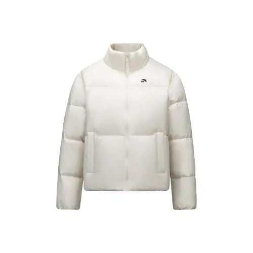ANTA Пуховик Женские Теплый Бело-Нефритовый