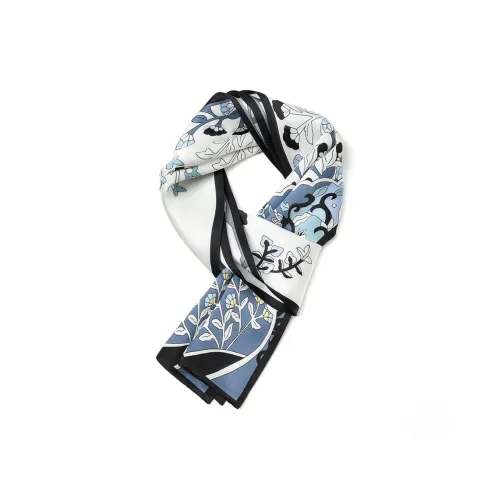 MH Шарфы из шелка тутового дерева Унисекс