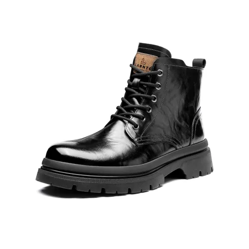 LAORENTOU Мужские ботинки Martin черные