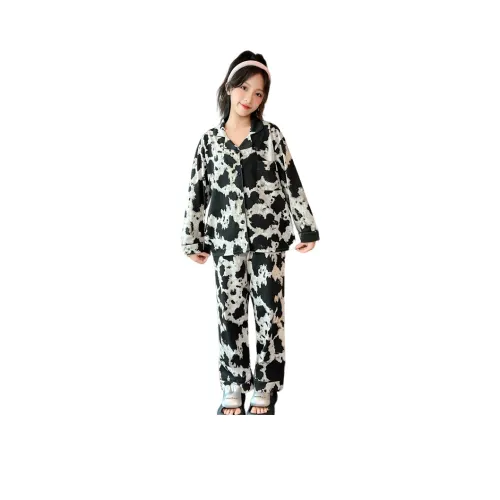 Lanza Повседневный Домашний Комплект Весенний Осенний Черный Подростки