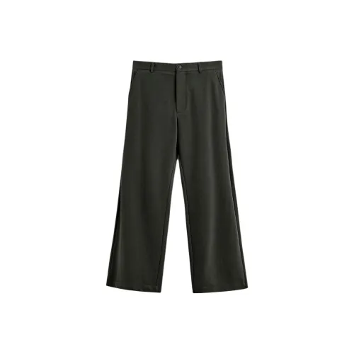 ZARA Gray Green Men's Casual Pants ZARA Серый Зеленый Мужские Повседневные Брюки