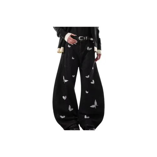 ENPofficial Черные Унисекс Джинсы