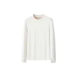 Круглый вырез - Теплый белый