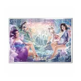 Бесконечное приключение, коллекция, обметка, аниме, артборд, принт - вид четырёх великих существ