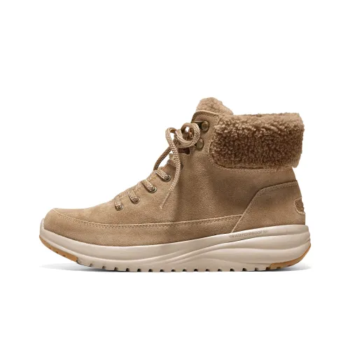 Skechers On The Go WOMENS Короткие Снежные Ботинки Женские Коричневый