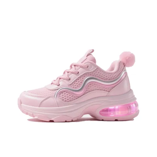 Anime Story Низкий топ Толстая подошва Кроссовки Унисекс Румяно-розовый