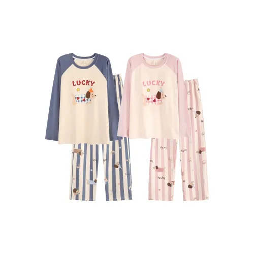 YIROUQING Парный комплект пижам унисекс