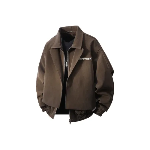 RAP PANDA Кожа Куртка Унисекс