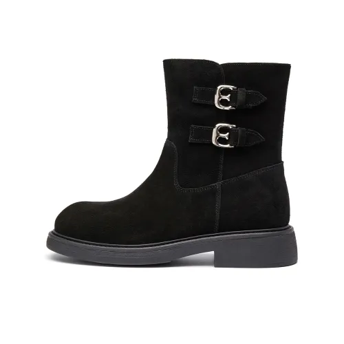 ELLE Western Cowboy Botin Boots Женские 2025 Женские Botin Boots