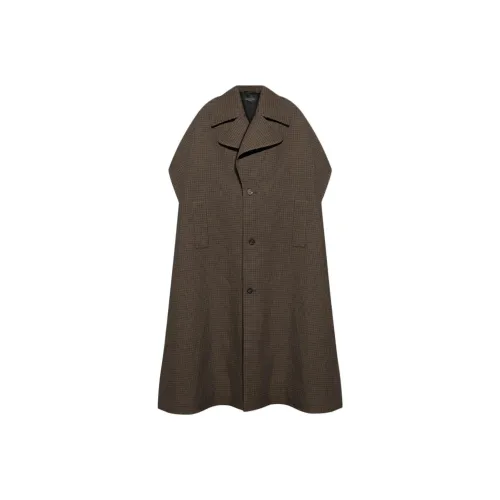 Balenciaga FW25 Плащ Стандартный крой Женский