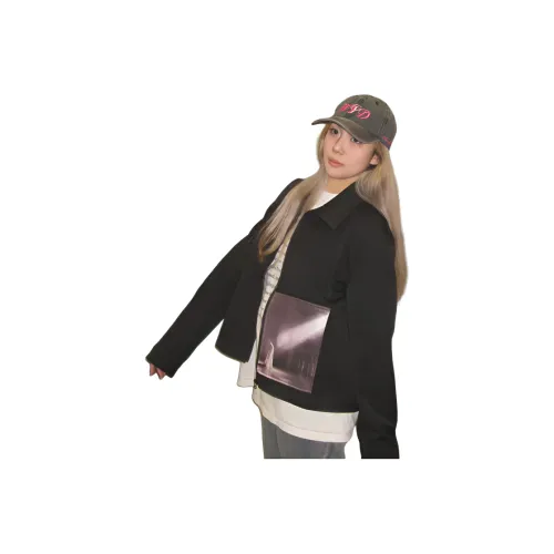 CAT'S PAW Черный Унисекс Куртки