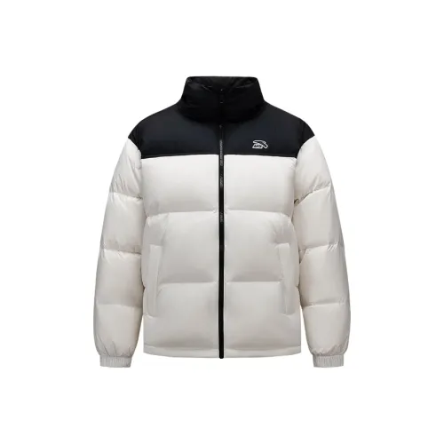 ANTA Down Jacket Men's Patchwork White