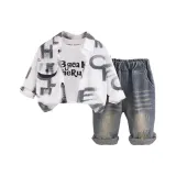 Белый набор из трех предметов