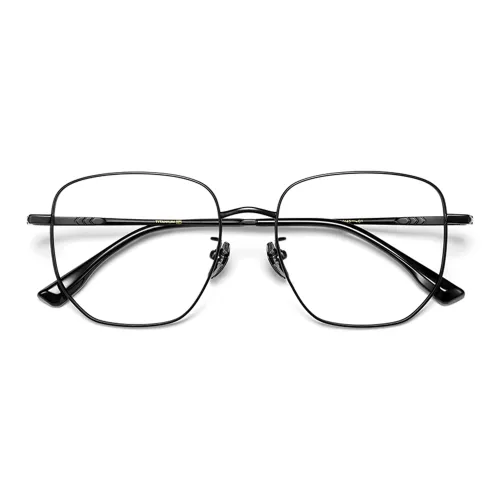 Wood Premium Титан Квадратные Оправы для Очков Унисекс