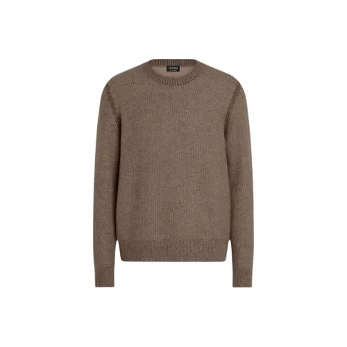 Zegna FW25 Кашемировый свитер мужской