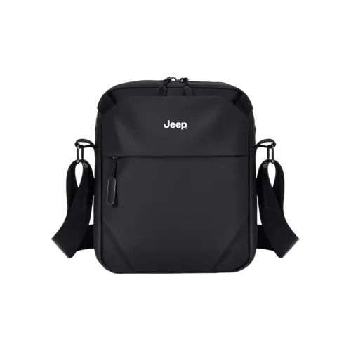 JEEP PVC Сумка через плечо Сумка на плечо Мужская Черная
