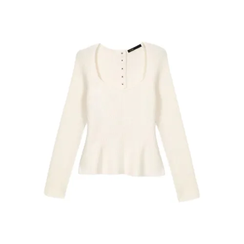 Maje Светло-янтарный Женский Свитера