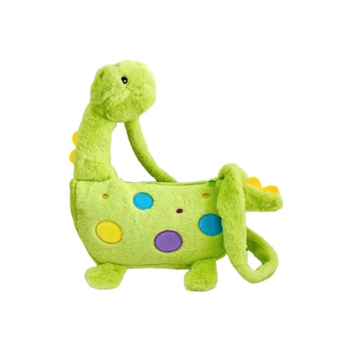 WXRX Плюшевые сумки через плечо зеленые белые