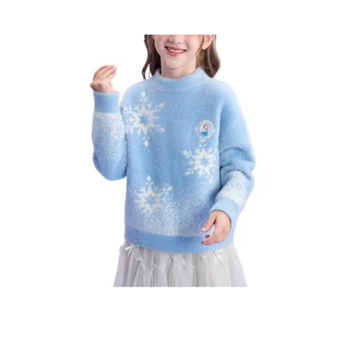 DISNEY FROZEN Синий Градиентный Детские Свитера