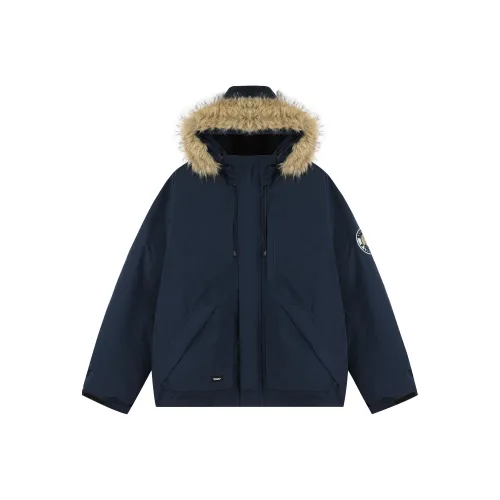 BEETLE TOWN Хлопковый пуховик Унисекс