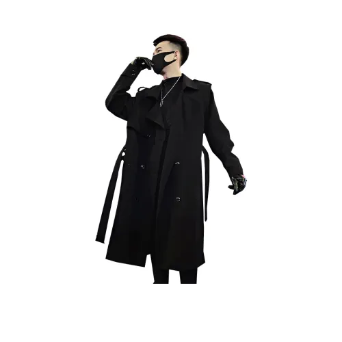 FRQ Черный Унисекс Тренч