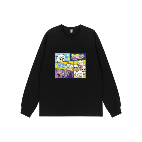 Pleasant Goat and Big Big Wolf T-Shirt Унисекс