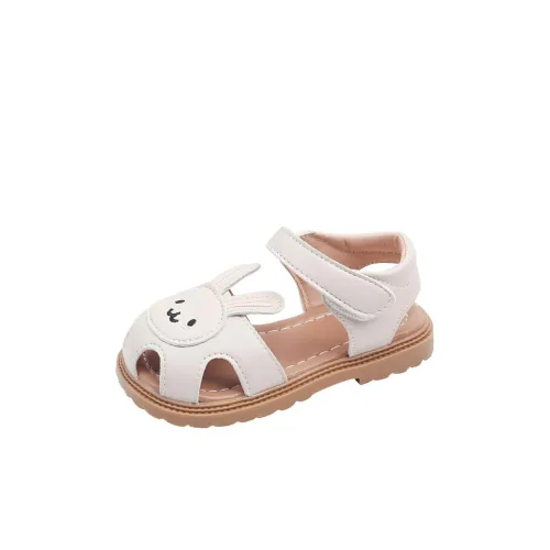 Rindu Устойчивые к истиранию Дышащие Детские Сандалии Экрю