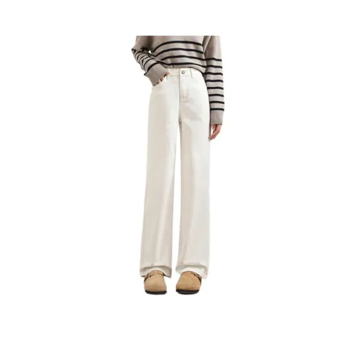 HIPPIEMISS Белый Женские Джинсы