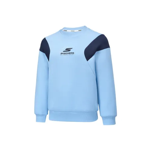 Skechers Kids Свитшот Серый Синий 02GK Детский